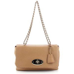 Mulberry Lily Silky Calfskin Leather Shoulder Bag, Size OS - Maple